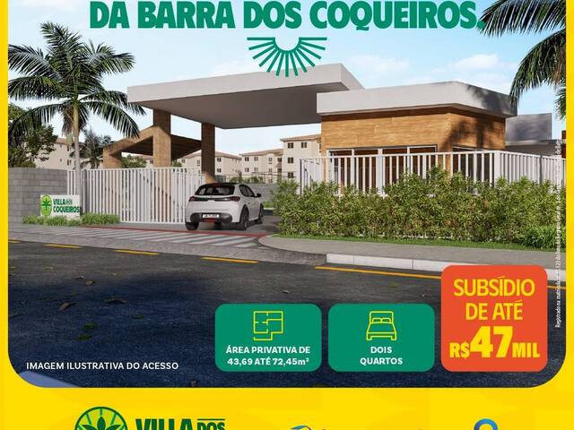 #449 - Apartamento para Venda em Barra dos Coqueiros - SE - 1